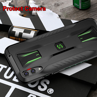 Dla Xiaomi Black Shark 2 Pro 2 3 3S 4 Case miękka TPU odporna na wstrząsy rozpraszanie ciepła obudowa do gier dla Black Shark 2 wsparcie Gamepad 6